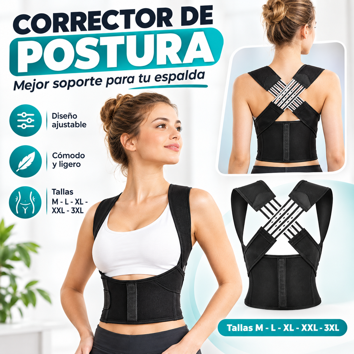 CORRECTOR DE POSTURA XL
