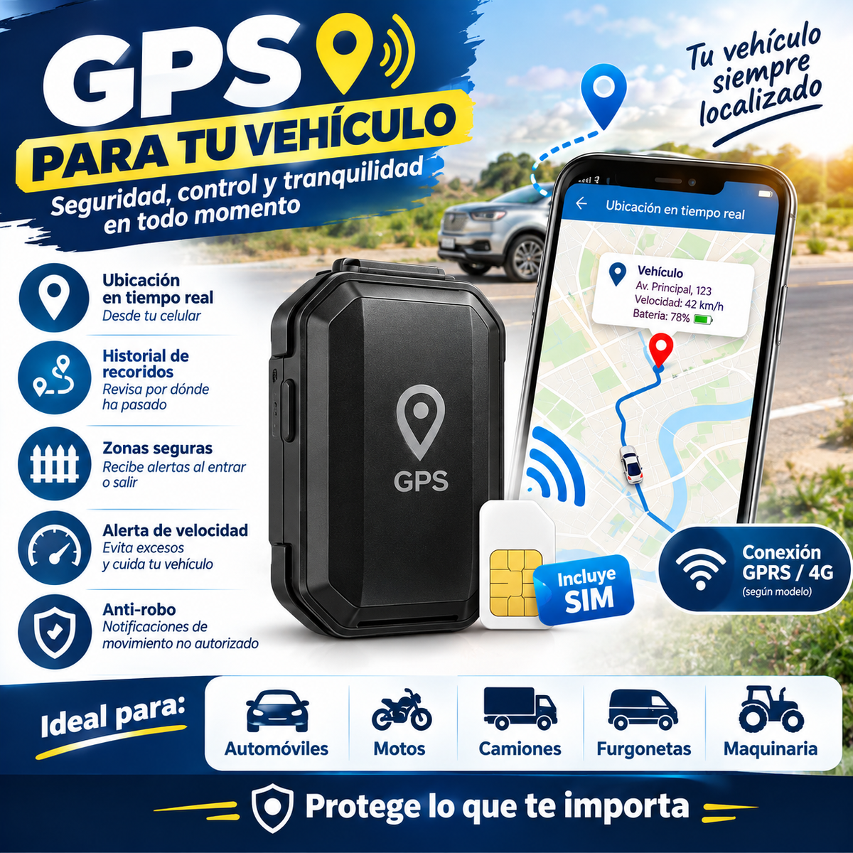GPS PARA TU VEHICULO.