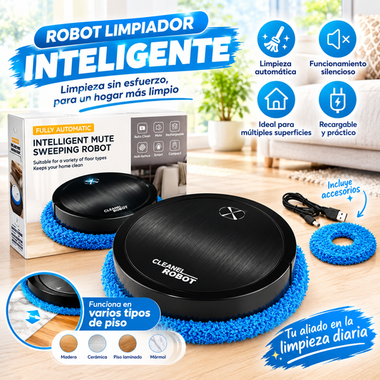 ASPIRADORA INTELIGENTE CON TRAPEADOR.